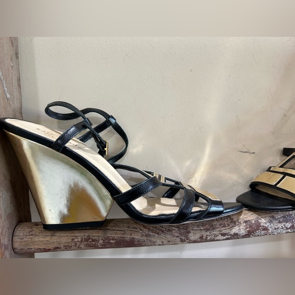 Kate Spade Gold Sandals - Picture 2 of 6